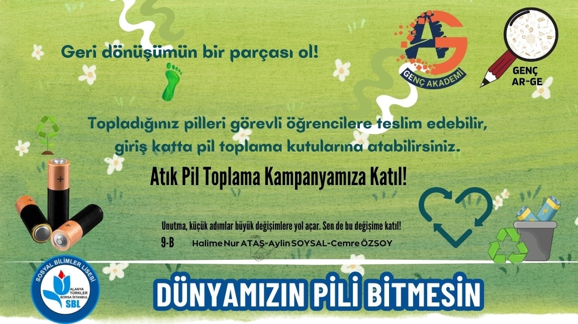 Dünyamızın Pili Bitmesin